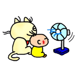 Baby&Nekojiro sticker #711975