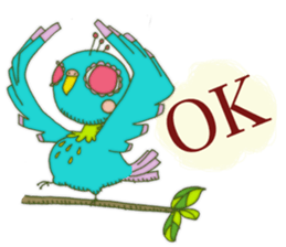 Cerulean Bird (English ver.) sticker #711991