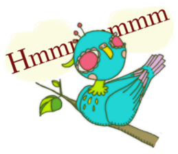 Cerulean Bird (English ver.) sticker #711992