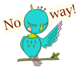 Cerulean Bird (English ver.) sticker #711994