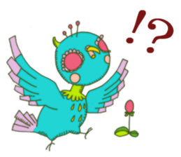 Cerulean Bird (English ver.) sticker #711995