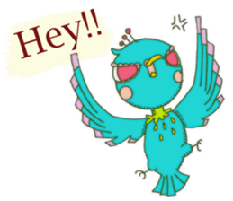 Cerulean Bird (English ver.) sticker #711996