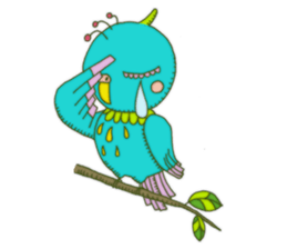 Cerulean Bird (English ver.) sticker #711999