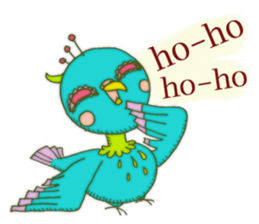 Cerulean Bird (English ver.) sticker #712003