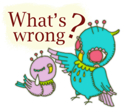 Cerulean Bird (English ver.) sticker #712006