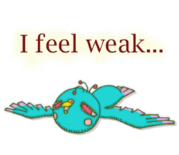 Cerulean Bird (English ver.) sticker #712008