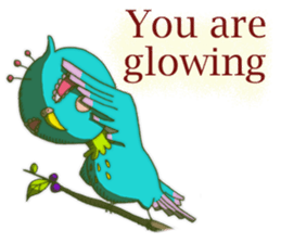 Cerulean Bird (English ver.) sticker #712015