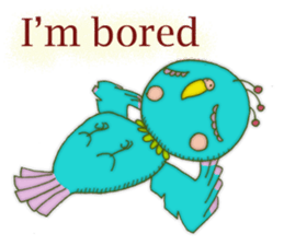 Cerulean Bird (English ver.) sticker #712019