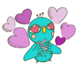 Cerulean Bird (English ver.) sticker #712025