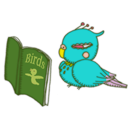 Cerulean Bird (English ver.) sticker #712026