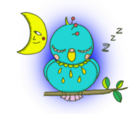 Cerulean Bird (English ver.) sticker #712028