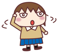 imoimo-girl<school Ver.> sticker #712075