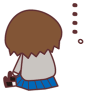 imoimo-girl<school Ver.> sticker #712083