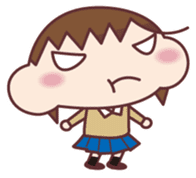 imoimo-girl<school Ver.> sticker #712091