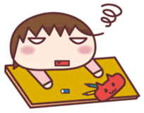imoimo-girl<school Ver.> sticker #712092