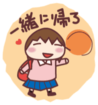imoimo-girl<school Ver.> sticker #712095