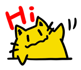 Square Dog & Round Cat sticker #712712