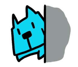 Square Dog & Round Cat sticker #712718