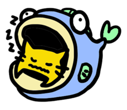 Square Dog & Round Cat sticker #712723