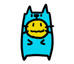 Square Dog & Round Cat sticker #712727