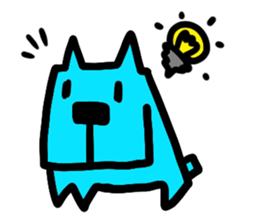 Square Dog & Round Cat sticker #712729