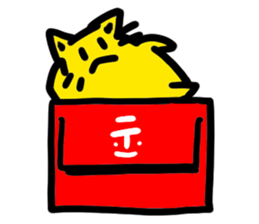 Square Dog & Round Cat sticker #712739