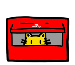 Square Dog & Round Cat sticker #712740