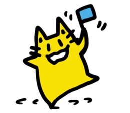 Square Dog & Round Cat sticker #712741