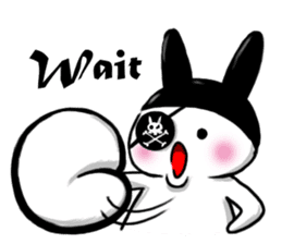 Rabbit Pirates 2nd(English) sticker #713003