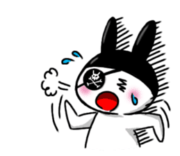 Rabbit Pirates 2nd(English) sticker #713008