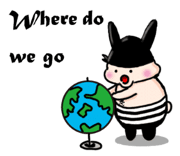 Rabbit Pirates 2nd(English) sticker #713012