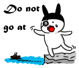 Rabbit Pirates 2nd(English) sticker #713014
