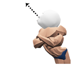 The Sportsmanship Man sticker #713058