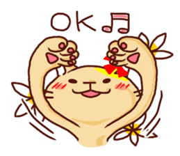 the pad of cat @ hawaii sticker #713084