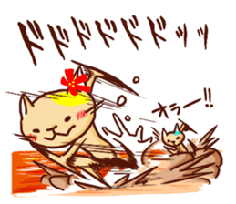 the pad of cat @ hawaii sticker #713092