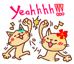 the pad of cat @ hawaii sticker #713109