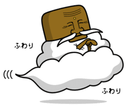 Mokumoku Hermit GANJII sticker #713322