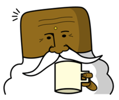 Mokumoku Hermit GANJII sticker #713323