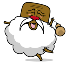 Mokumoku Hermit GANJII sticker #713330