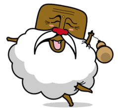 Mokumoku Hermit GANJII sticker #713330