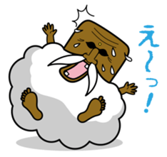 Mokumoku Hermit GANJII sticker #713334