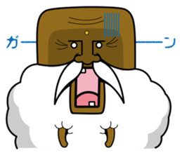 Mokumoku Hermit GANJII sticker #713339