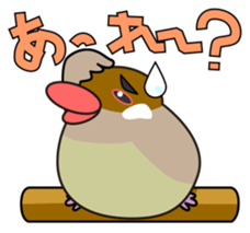 Java sparrow's sticker sticker #713942