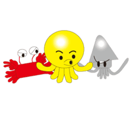 Takosuke of common octopus sticker #714378