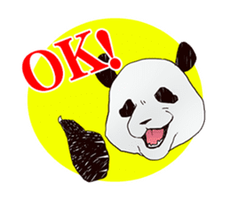 Part time Panda. Kiyoshi sticker #714756