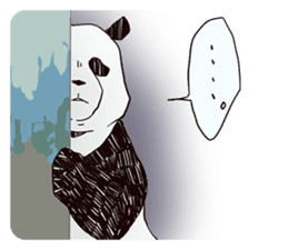 Part time Panda. Kiyoshi sticker #714758