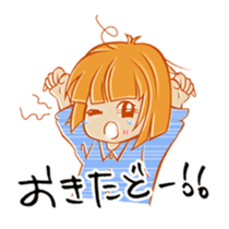 Japanese  housewife stamp sticker #714951