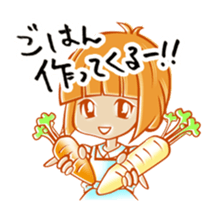 Japanese  housewife stamp sticker #714957