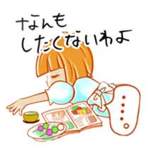 Japanese  housewife stamp sticker #714975