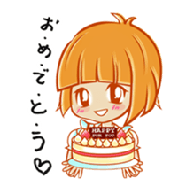 Japanese  housewife stamp sticker #714983